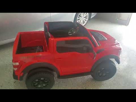 Ford F-150 Raptor 12V Ride on Toy car