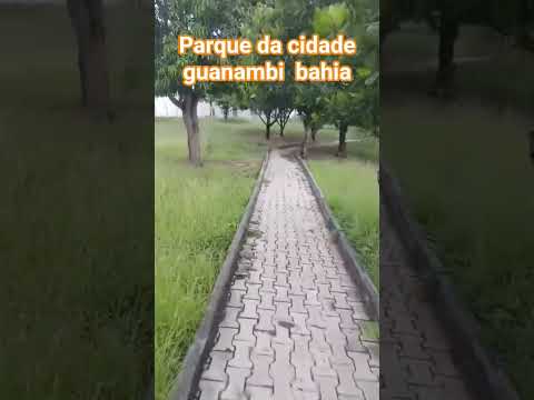 parque da cidade  guanambi #bahia #chuvas #paisagemnatural #parquedacidade