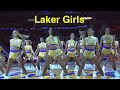 Laker Girls Los Angeles Lakers Dancers NBA Dancers 10 3 2022 1st QTR Dance Performance