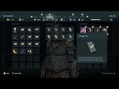 Assassin's Creed Odyssey Ainigmata Ostrakas A Finger Tip Guide