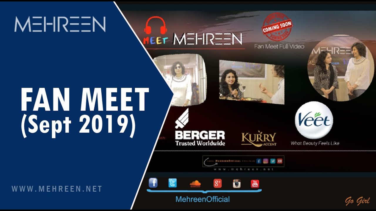 Meeh Mehreen event - September 2019