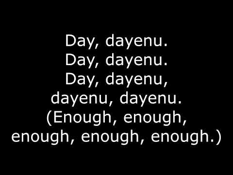 Dayenu (Passover Song)