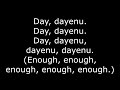 Dayenu (Passover Song)