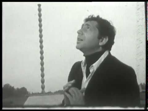 Sergiu Cioiu - Coloana fără sfârşit (filmare TVR 1979)