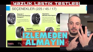 17" Yaz Lastiği Testleri | Benim Seçimlerim | En İyisi, F/P Oranı Yüks