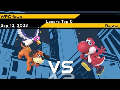 Xeno309 - fawn (Duck Hunt) vs Raptor (Yoshi) - Smash Ultimate