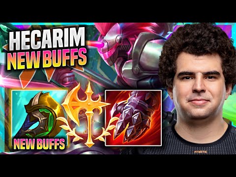 BWIPO THE NEW JUNGLE OF FNATIC IS INSANE! - FNC Bwipo Plays Hecarim JUNGLE vs Udyr! | Season 11