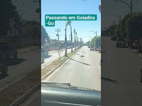 passando em Goiadira -Go #goiás #goiandira#caminhoneiro #estrada