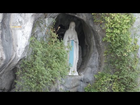 Chapelet du 23 juillet 2022 à Lourdes