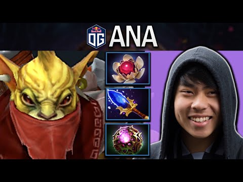 OG.ANA SMURF BOUNTY HUNTER WITH OCTARINE-LOTUS ORB - DOTA 2 7.31 GAMEPLAY