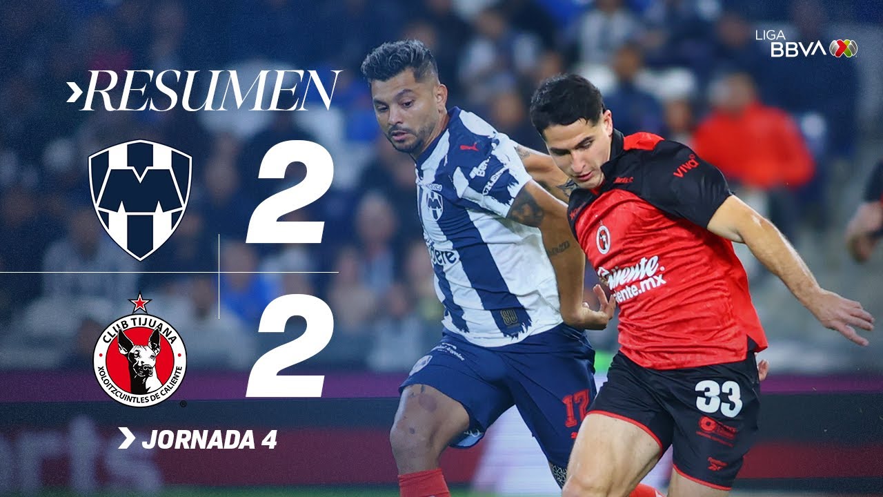 CF Monterrey vs Club Tijuana Highlights