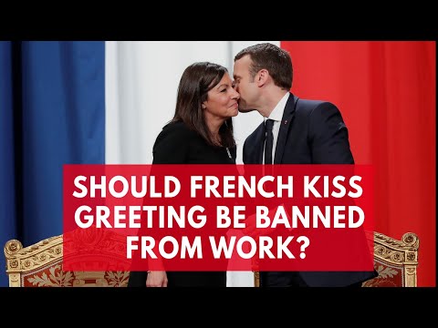 A French mayor is refusing to take part in the custom 'La Bise', the French kiss greeting