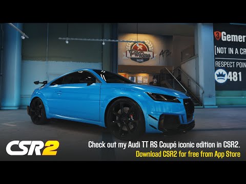 CSR 2 | Audi TT RS Coupe Iconic Edition Fastest Tune & Shift Pattern 9.8