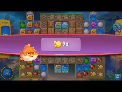 Fishdom. Hard Level 2396