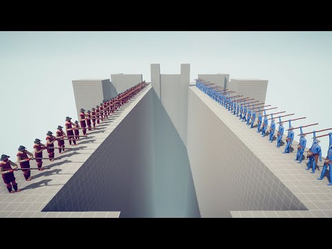 45 Musketeers vs Ranged Units - Tabs - Totally Accurate Battle Simulator