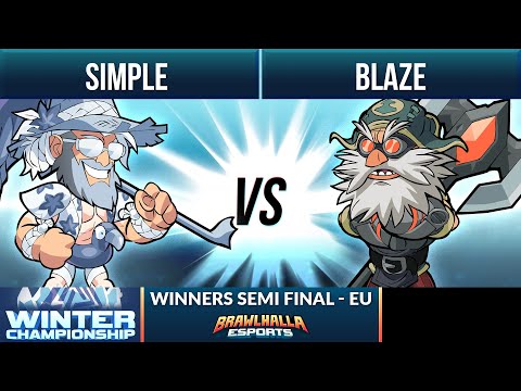 simpLe vs Blaze - Winners Semi Final - Winter Championship 1v1 EU
