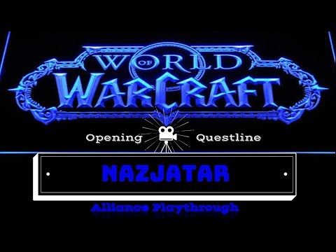 WoW Nazjatar Opening Questline Alliance