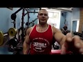 Alexey Lesukov Trains Pecs & Biceps in Almaz Gym in 2018