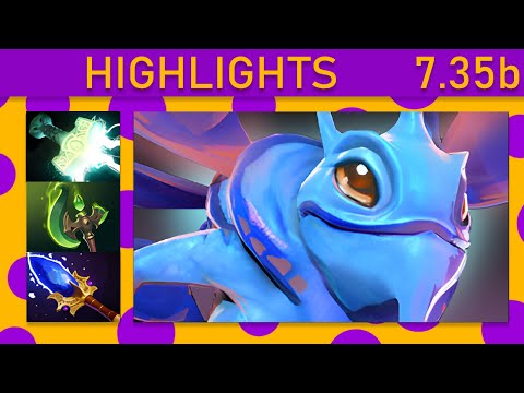 ⭐Karl Puck 20+ Kills! Mid Highlights 7.35b - Dota 2 Top MMR