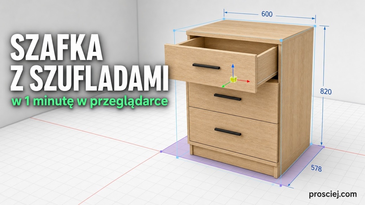 Miniature pour Concevoir un meuble à tiroirs en 3D en une minute