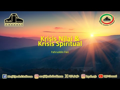 Ngaji Filsafat 486 : Krisis Nilai & Krisis Spiritual