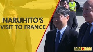 Japan&#39;s Prince Naruhito sets off on first official visit to France
