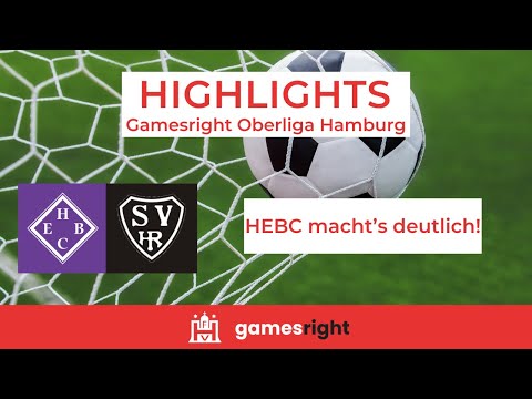 33. Spieltag Gamesright Oberliga Hamburg Highlights HEBC - SV Halstenbek-Rellingen