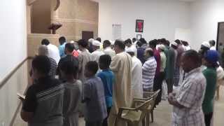 preview picture of video 'Ramadan 2, 2014 Taraweeh 1 Grand Prairie Masjid'