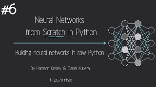 Neural Networks from Scratch - P.6 Softmax Activation