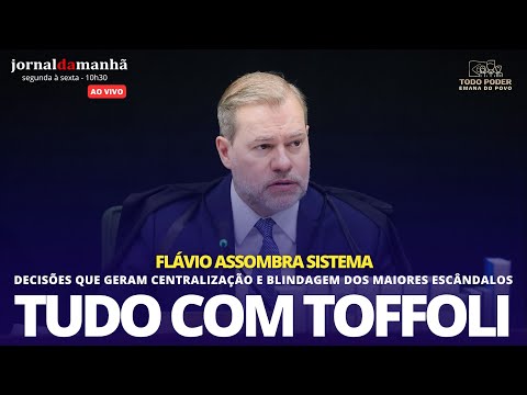 FLÁVIO ASSUSTA O SISTEMA - TOFFOLI PEGA TUDO PRA SI - 16/2/25