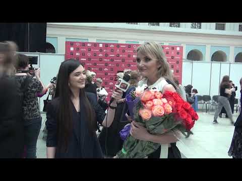 Интервью Ирины Шарлау  -  популярного дизайнера   модельера - на Moscow Fashion Week 2019