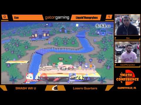 SC 19: Ese (Sheik) vs Liquid' Hungrybox (Puff) - Smash Wii U