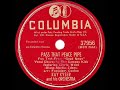 1947 OSCAR-NOMINATED SONG: Pass That Peace Pipe - Kay Kyser (Gloria Wood & the Campus Kids, vocal)
