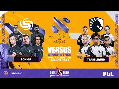Soniqs vs Team Liquid - PGL Arlington Major 2022 - Group Stage - BO2