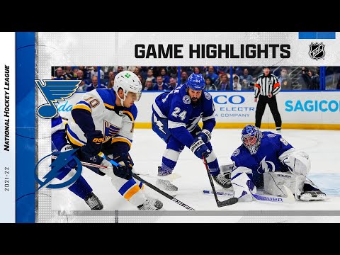 Blues @ Lightning 12/2/21 | NHL Highlights