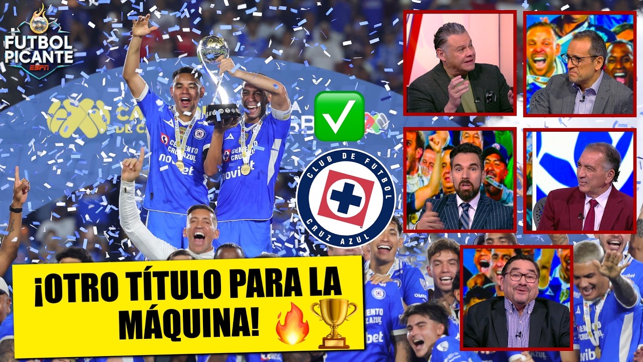 CRUZ AZUL confirma su PODERÍO y se CORONA CAMPEÓN DE CAMPEONES tras vencer a TOLUCA | Futbol Picante