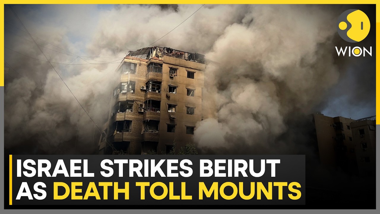 Israel-Lebanon War: IDF Launches Fresh Air Strikes in Beirut As Blasts Echo in City | WION