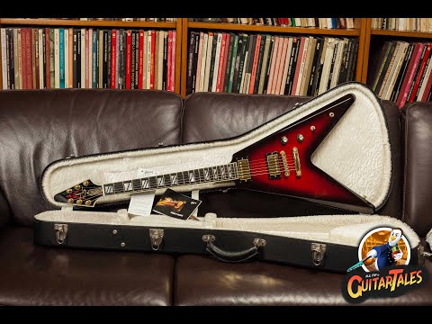 Gibson 50th Anniversary Flying V 2008 Guitar of the month GOTM Brimstone Burst -VIDEO- image 24