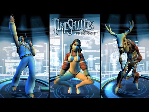 TimeSplitters: Future Perfect - All Characters and Animations List 4K PS2 (PCSX2)