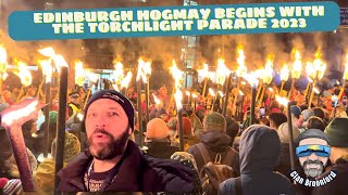 Edinburgh Hogmanay begins with the Torchlight parade 2023