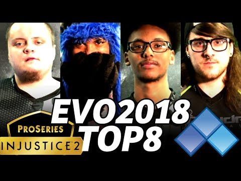 EVO 2018 INJUSTICE2 TOP8 (TIMESTAMP) SonicFox Rewind Tweedy BigD Hayatei Semiij Biohazard SylverRye
