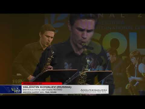 Andorra SaxFest 2019  - Valentin KOVALEV  - Bab Boujloud by Jean Charles RICHARD