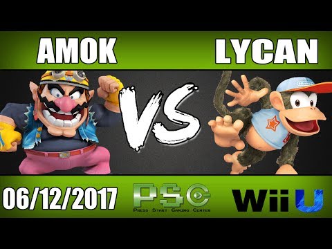 Amokthebzrkr (Wario) vs Yatta Lycan (Diddy Kong) - Wii U Losers Finals S4M