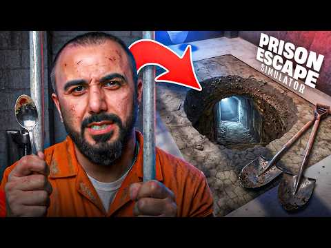 KAŞIK KULLANARAK HAPİSHANEDEN KAÇMAK?! | PRISON ESCAPE SIMULATOR
