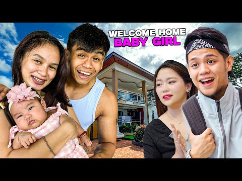 BABY GIRL GOES TO BG HOUSE - NAKAUWI NA