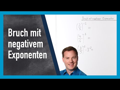 Brüche mit negativem Exponenten