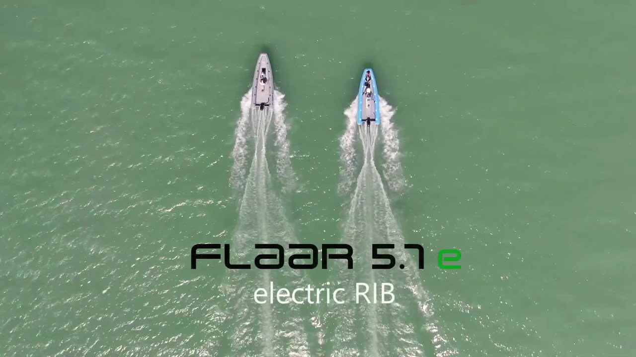Flaar 5.7e electric coach RIB - Trailer