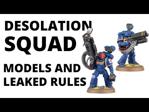 Primaris Desolation Squad Focused Unit Review - Leaked Rules Analysis and Model Discussion