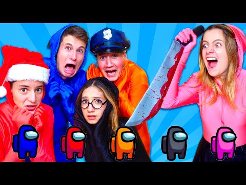 LET'S PLAY AMONG US IN REAL LIFE CHALLENGE!!