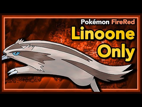 How fast can I beat Pokémon FireRed with Linoone only? - Pokémon Fire Red Solo Challenge